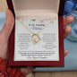 To My Amazing Mother | I Love You - Forever Love Necklace